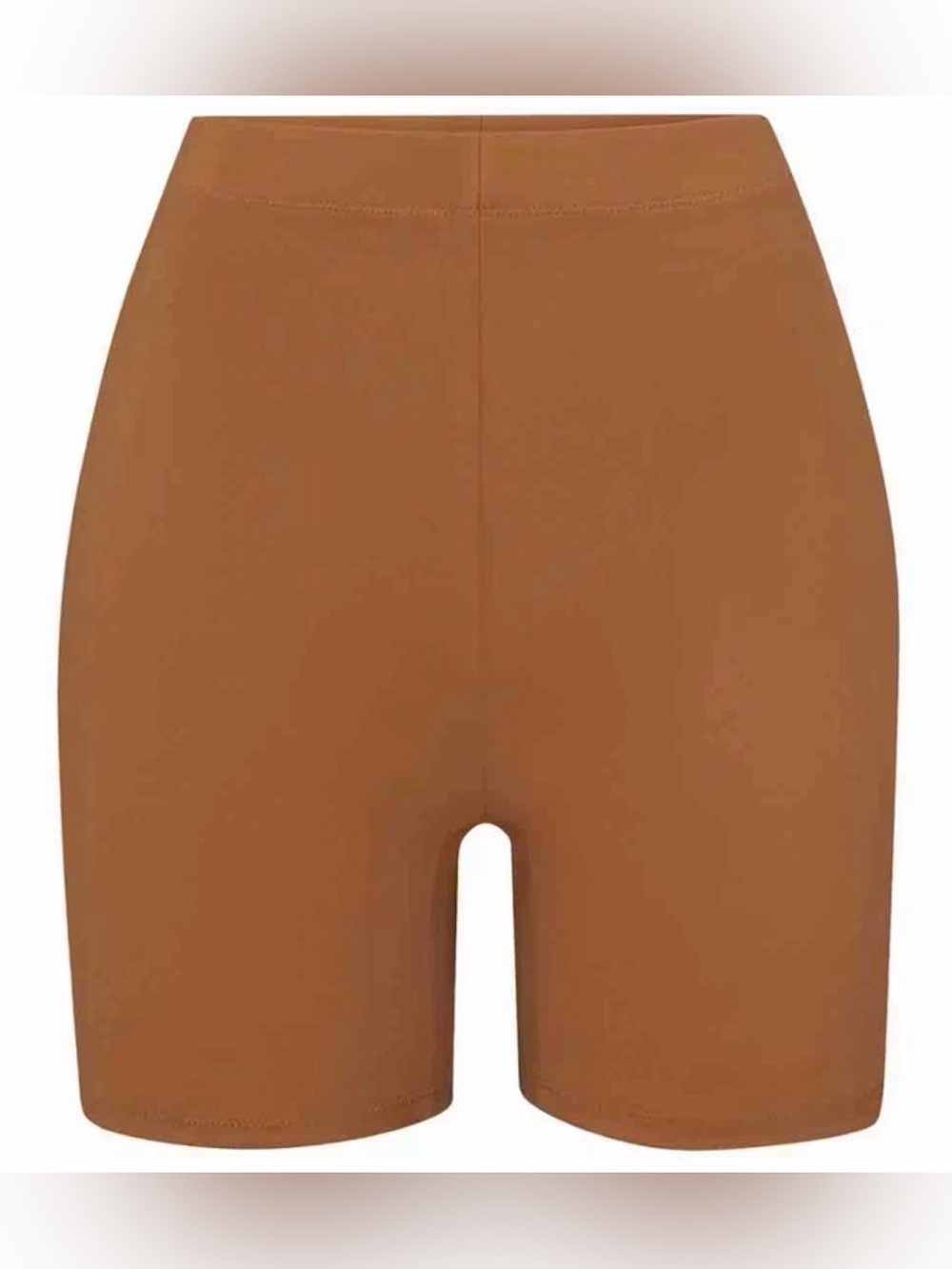 SKIMS Swim Mid Waist Short Almond